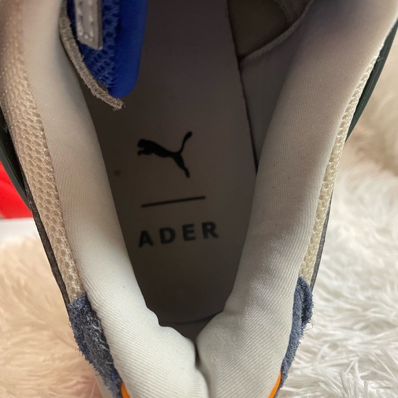 Puma RS-1 Ader Error Textile Lace Up Off White Mens Trainers 369537 01 Size 7.5 - Picture 6 of 7